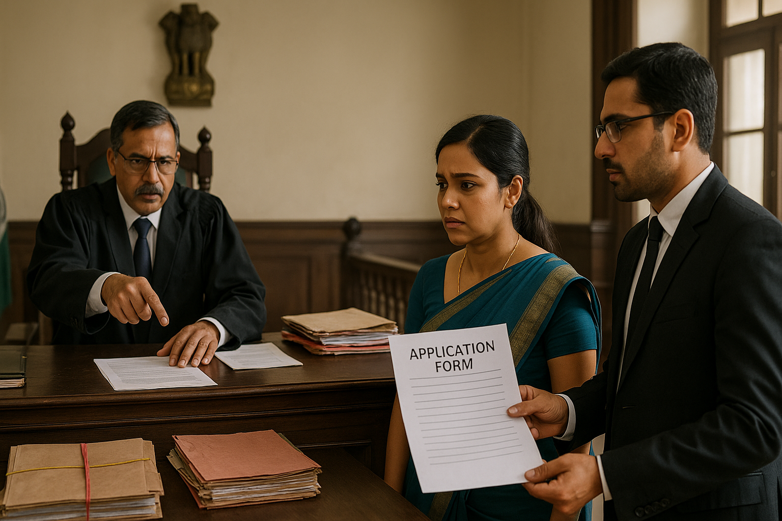 आवेदन बगैर गुजारा भत्ता का आदेश नहीं दे सकते